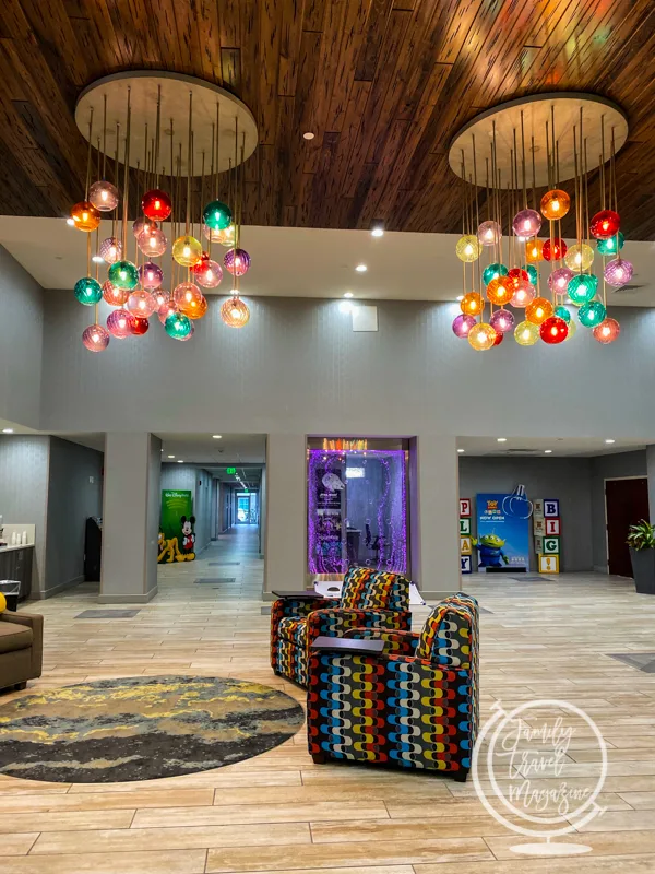 The Lobby of the Homewood Suites