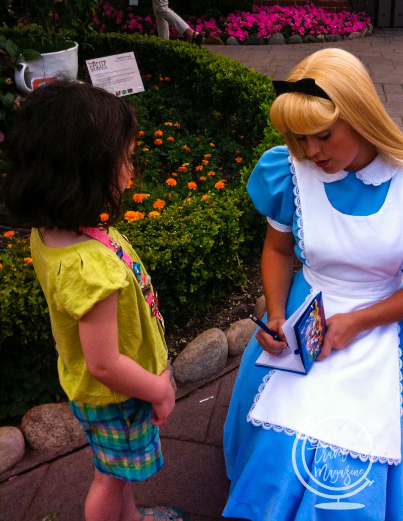 Alice in Wonderland at Epcot