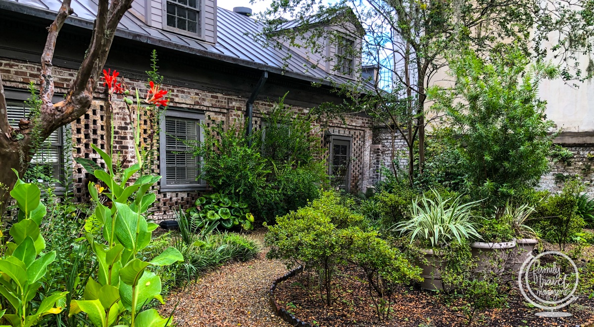 Gardens at Juliette Low house 