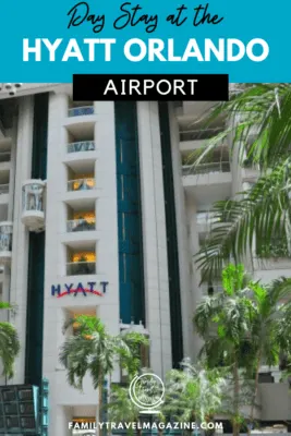 The Hyatt Orlando International Airport is extremely convenient for guests flying in and out of the airport, and it also offers day stay rooms for guests. 