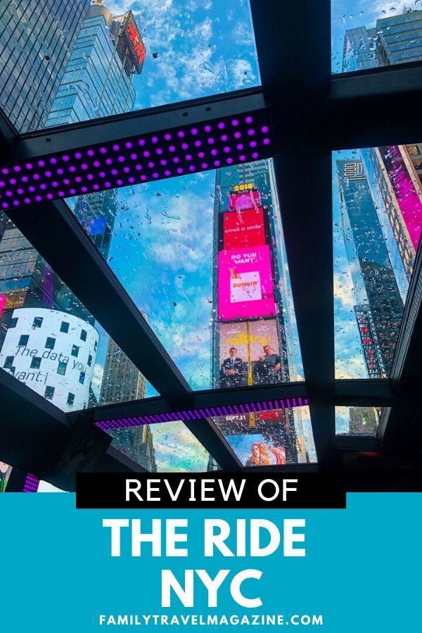 The Ride NYC Review A One of a Kind Experience Family Travel Magazine