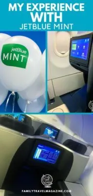 My experience with JetBlue Mint, a premium cabin that is offered at an additional cost. It includes lie flat seats, an amenity bag, and delicious food. 