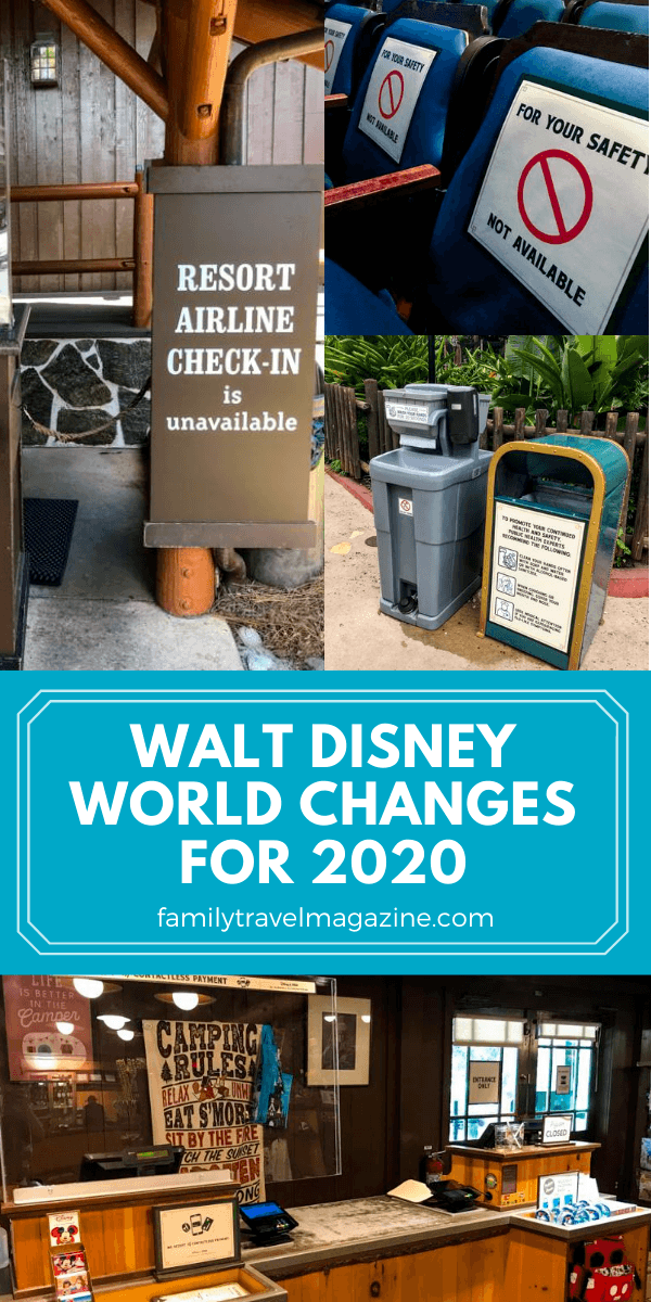 The Walt Disney World theme parks as well as Disney Springs are now reopened to guests. Here's what to expect with the Walt Disney World changes for 2020.