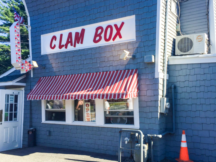 The exterior of the Clam Box Ipswich
