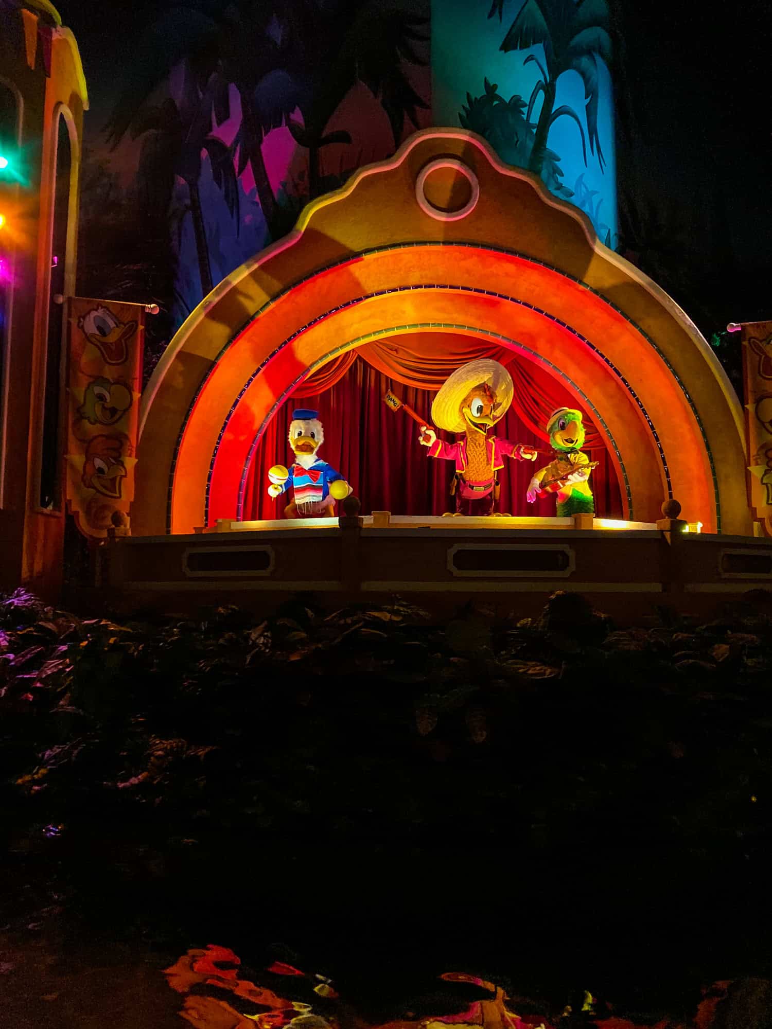 The three caballeros at the Gran Fiesta Tour