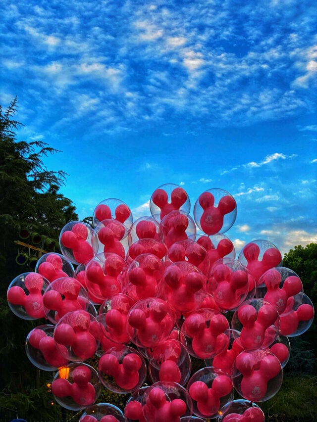 Pink Mickey Balloons
