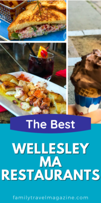 The best restaurants in Wellesley MA, an upscale Boston suburb with steak, Indian, Italian, Asian, and Mediterranean restaurants.