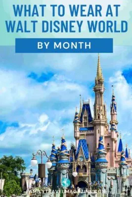 Cinderella Castle exterior with blue sky and clouds