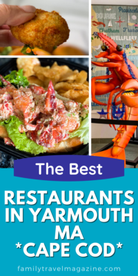 There are so many delicious seasonal and year round restaurants open in the popular Cape Cod town of Yarmouth. Here are the best restaurants in Yarmouth MA for your next family vacation.