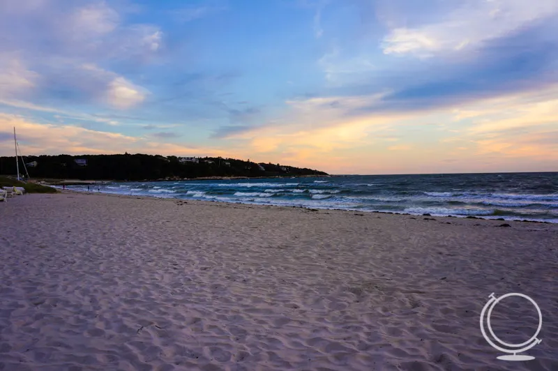 Old Silver Beach in Falmouth