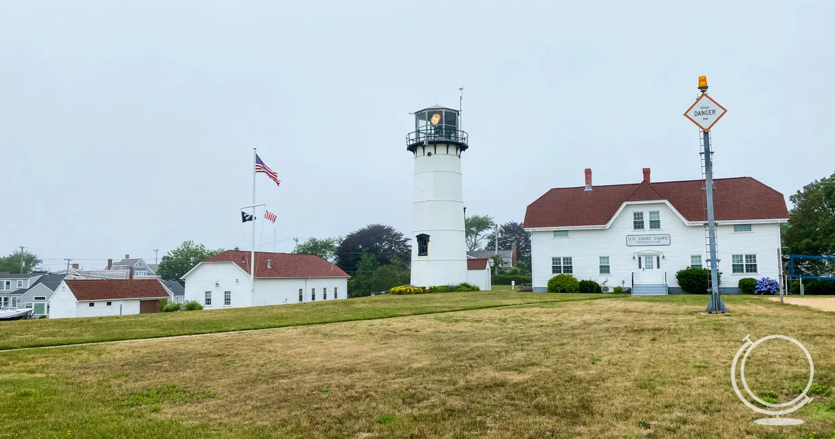 Chatham Lighthouse and Coast Guard station - one of the best things to do in Chatham MA