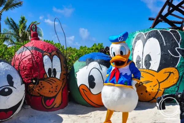 Donald Duck at Castaway Cay