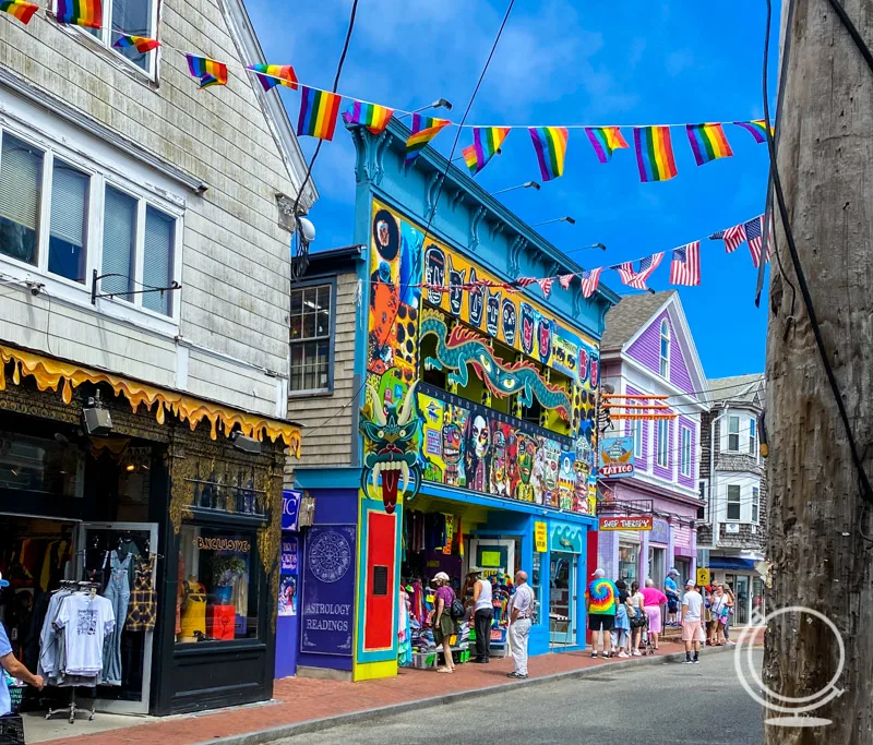 Commercial Street in Provincetown