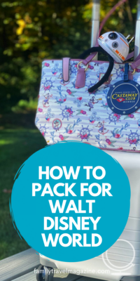 When visiting Walt Disney World, it's a good idea to plan ahead and pack everything you may need (keeping in mind airline baggage limits). Here are our suggestions and tips for how to pack for Disney World. 