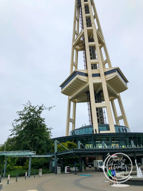 The Space Needle entrance