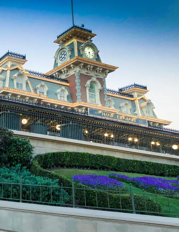 The Magic Kingdom train station