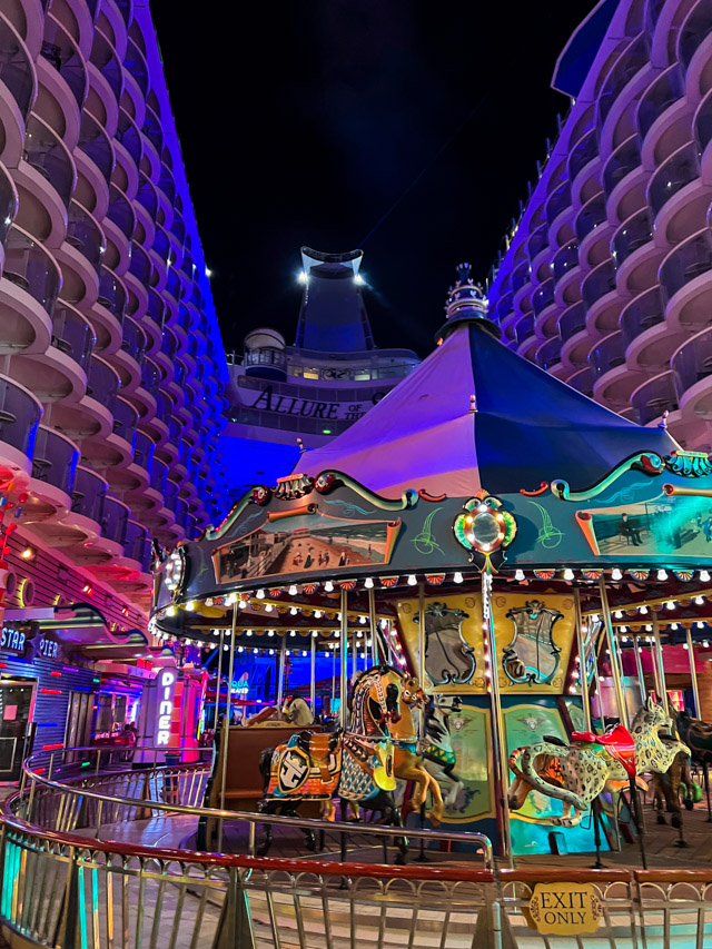 Things To Do on the Royal Caribbean Allure of the Seas