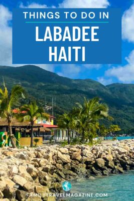Labadee Haiti building with rocky cliff