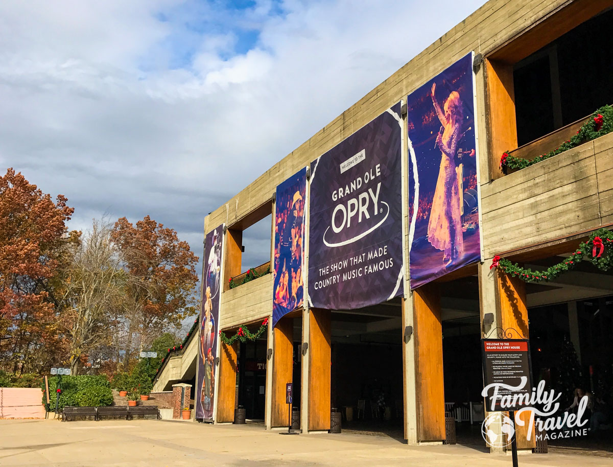 Entrance to the Grand Ole Opry house