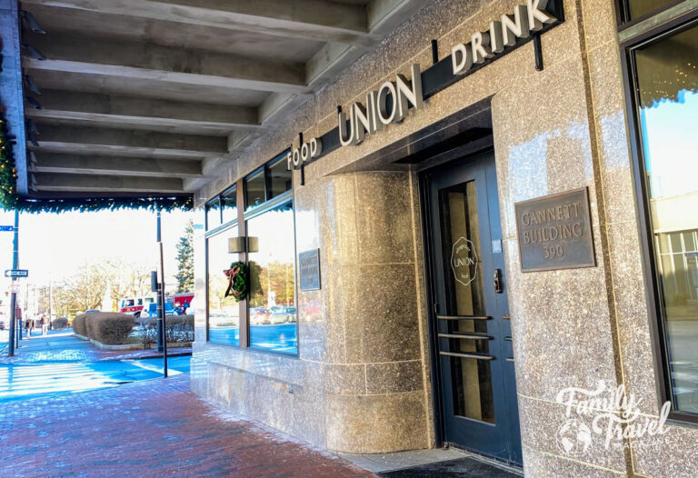 Exterior of Union restaurant, one of the best restaurants in Portland.