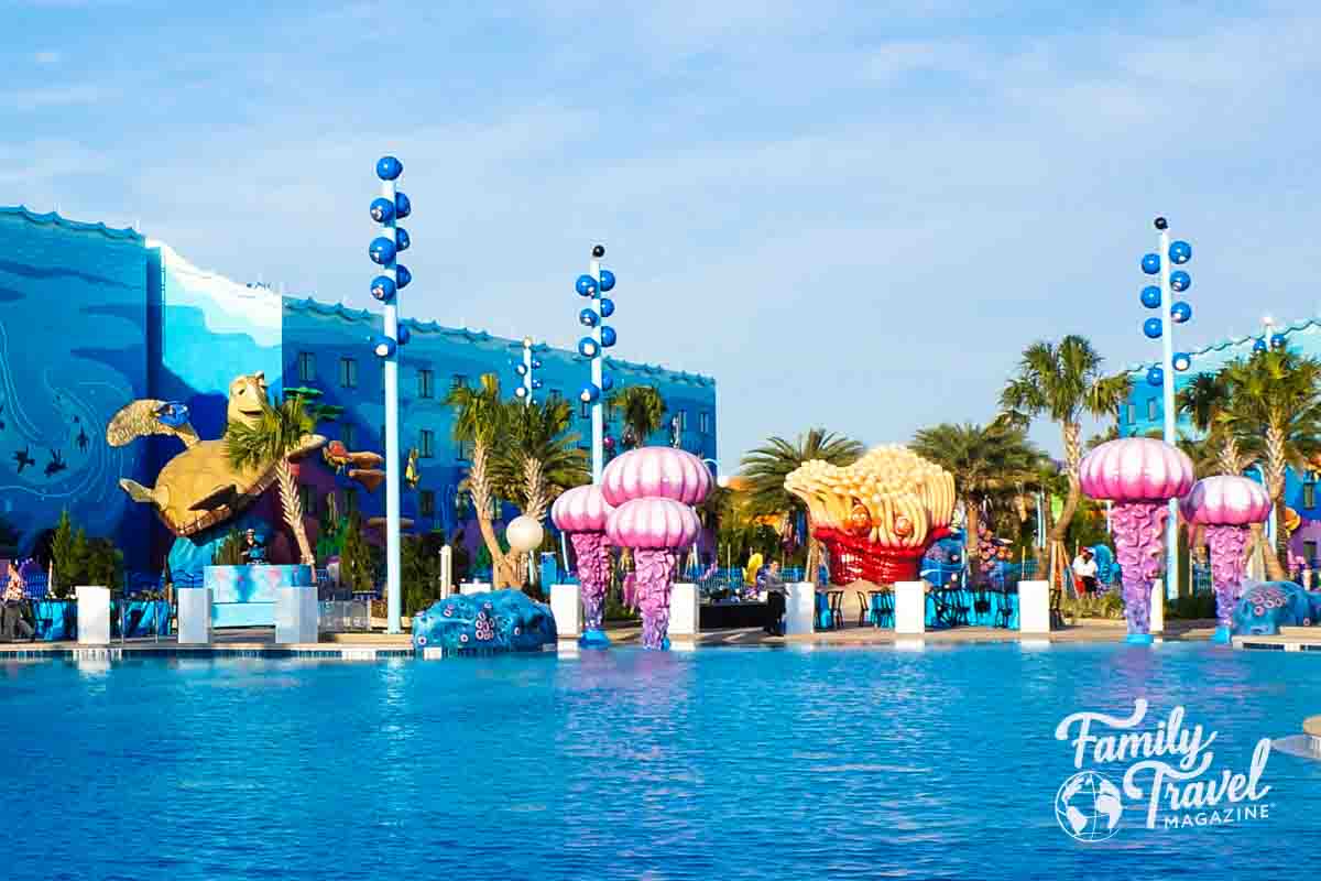 Finding Nemo themed pool
