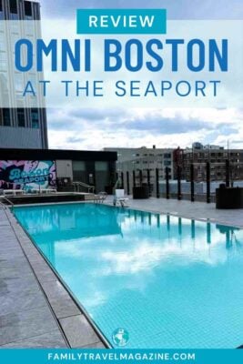 Outdoor rooftop pool